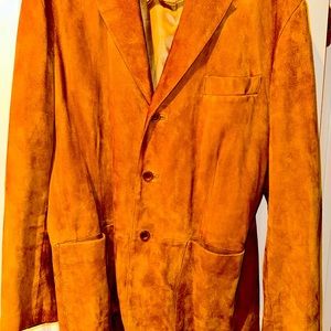 Men’s suede jacket, XXL.